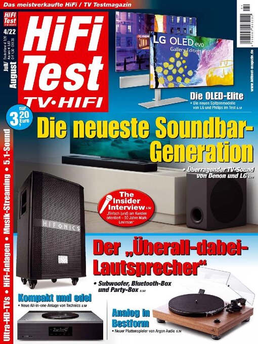 Title details for HIFI TEST TV HIFI by Michael E. Brieden Verlag GmbH - Available